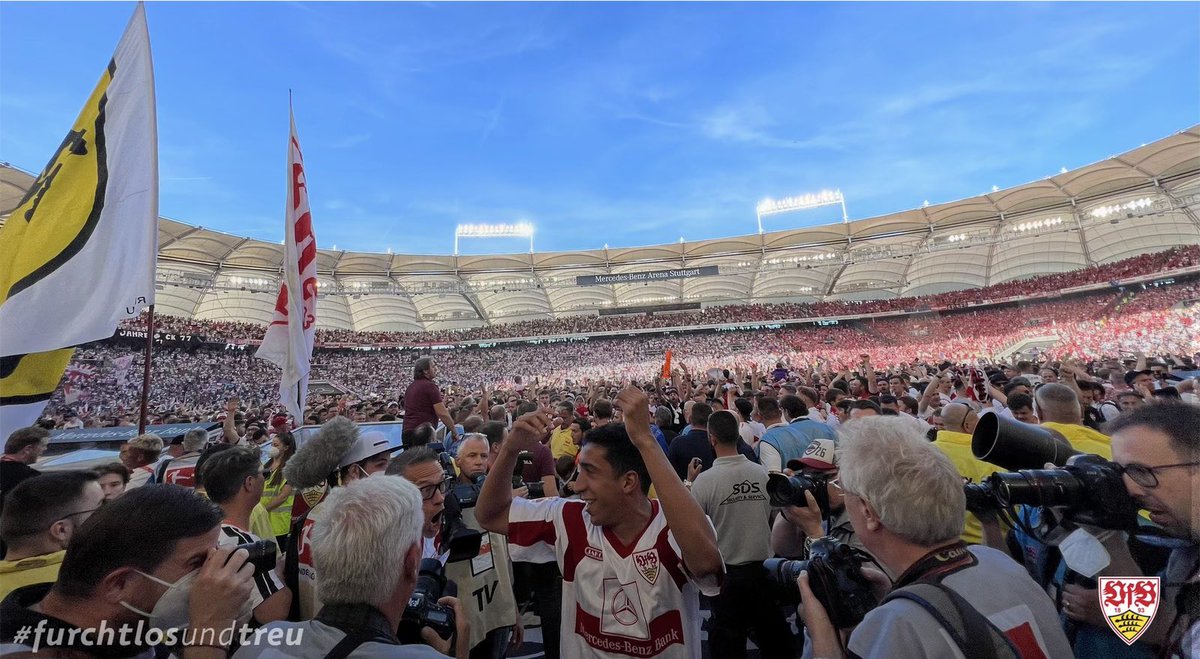 ‼️‼️ UN-FASS-BAR ‼️‼️
Passiert das gerade wirklich???? 

🤍❤️🤍 FÜR IMMER VfB! 🤍❤️🤍

#VfB | #VfBKOE 2:1