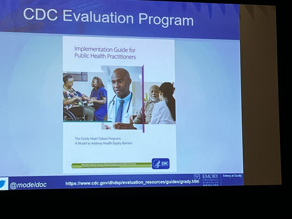 #QCOR22 @modeldoc So inspired by your clinic model!! A CDC model program. #SDOH and #healthequity at the forefront.