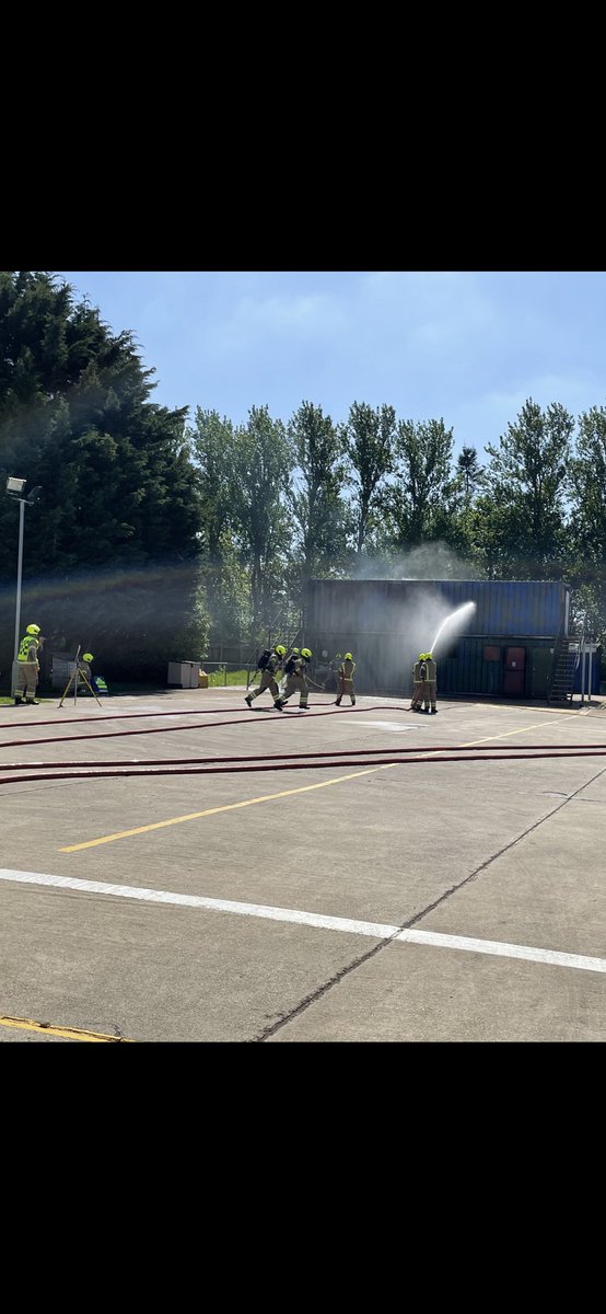 JESA_HFRS's tweet photo. The sun was shining today for Squad 01/22 Pass Out Parade. We are very proud of their achievements and it was lovely to share this with their family and friends today. We wish them all the best as they go onto Station and continue their development. 
@JESAFireCom @AlexWoodmanCPD https://t.co/urKt2qGsKj