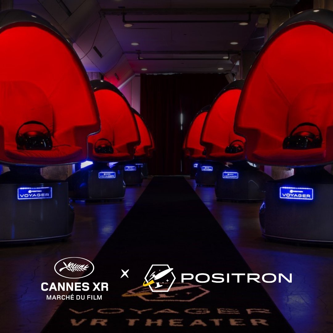 CompetImmersive's tweet photo. @gopositron and @cannesxr are partnering this year to offer #MDF22 participants a chance to try a unique, fully immersive and mind-binding #VR cinematic experiences in Cannes! 😎✨ More details here! ➡️ https://t.co/4Iei0kNSZn https://t.co/94TJdqlckD