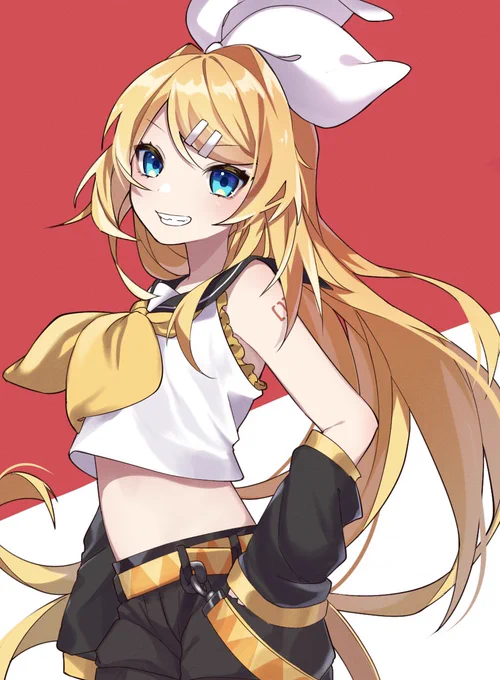 リンちゃん
 #鏡音リン 