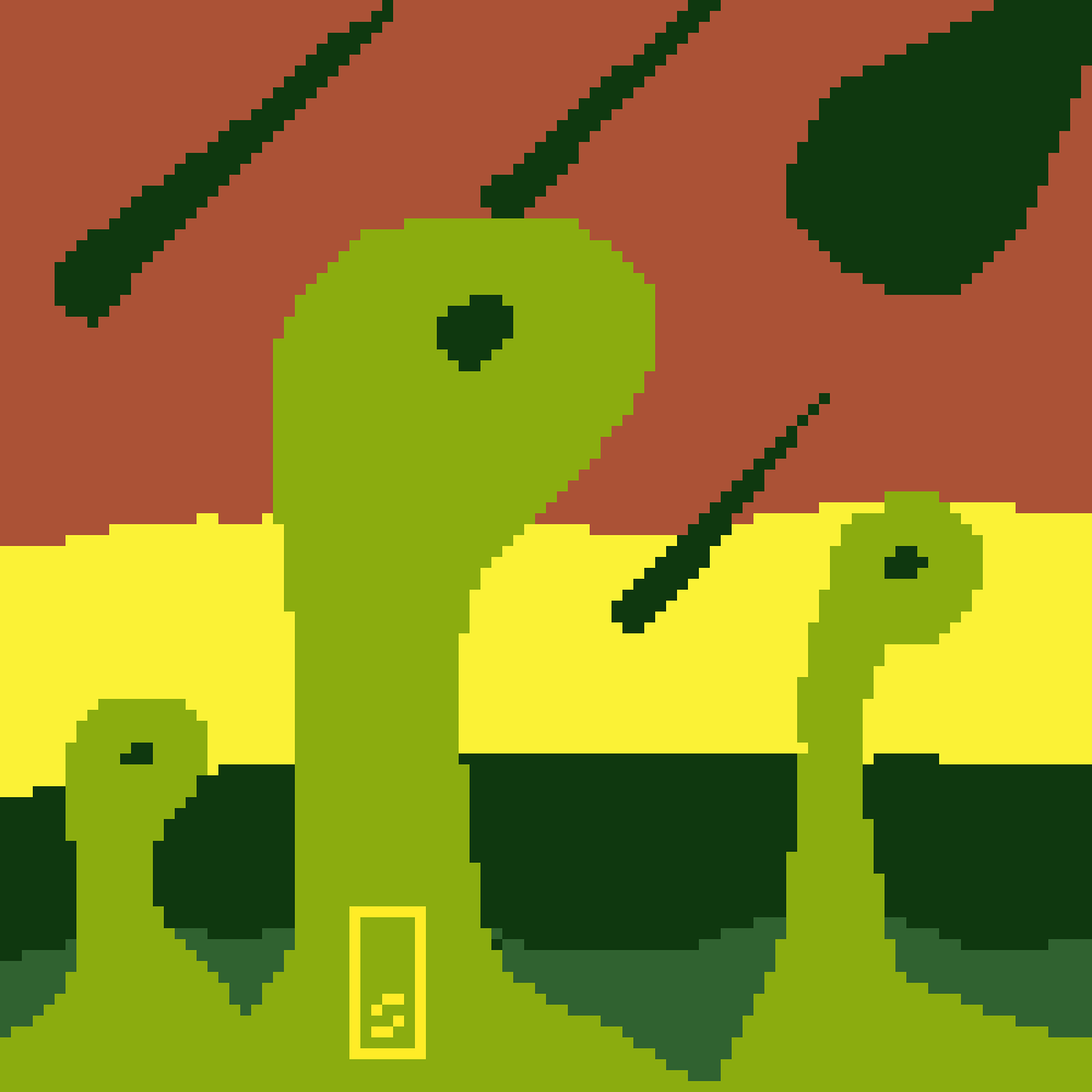 AxlTrautsGames's tweet photo. #AbstractDesign using pico-8 and Gameboy palettes.
So abstract that is impossible to understand :p
#Thehurriedcollection #pixel_dailies @Pixel_Dailies https://t.co/x27wCv8BAa