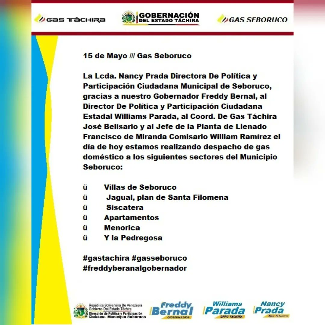 Estado Mayor de Abastecimiento Seboruco tweet media