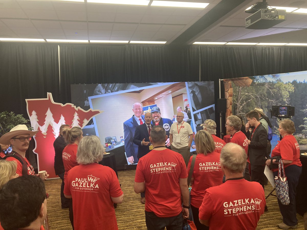 mandyjheffron's tweet photo. #TeamGazelka is ready to go! #TakeBackMN https://t.co/Lt9yLf9JYu