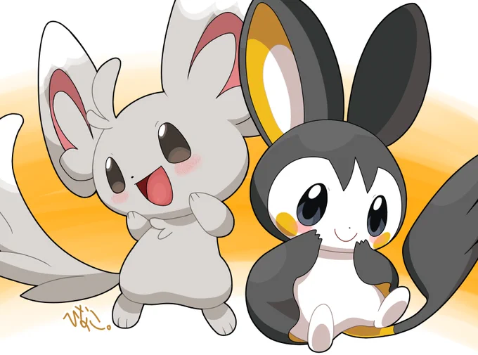 #エモンガの日
過去絵なんですけど🐭⚡️ 