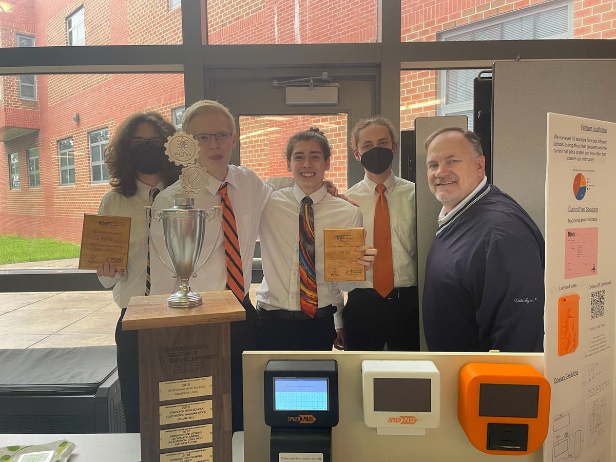 Oakland Mills Engineering team takes 1st place in HoCo Engineering Design &amp; Development Expo 2022!, Congrats!