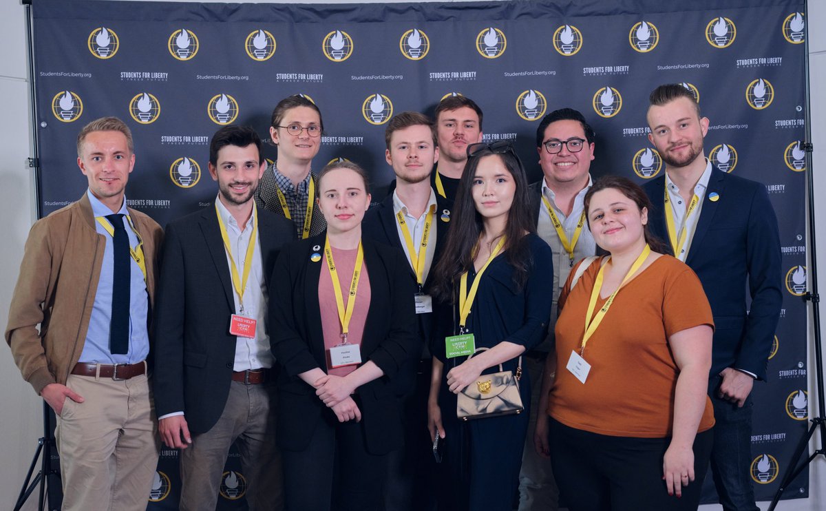JuanD_HE's tweet photo. A couple of weeks ago the #LibertyCon Europe took place in Prag. Around 700+ liberty-loving people met there and discussed all kinds of topics.

And I had the opportunity to represent the @freeprivatecity, @ESFLdeutsch &amp; the @DFreydenker Teams during the weekend! 🗽 https://t.co/OhYBGZNyuV