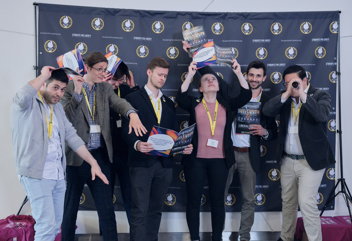 JuanD_HE's tweet photo. A couple of weeks ago the #LibertyCon Europe took place in Prag. Around 700+ liberty-loving people met there and discussed all kinds of topics.

And I had the opportunity to represent the @freeprivatecity, @ESFLdeutsch &amp; the @DFreydenker Teams during the weekend! 🗽 https://t.co/OhYBGZNyuV