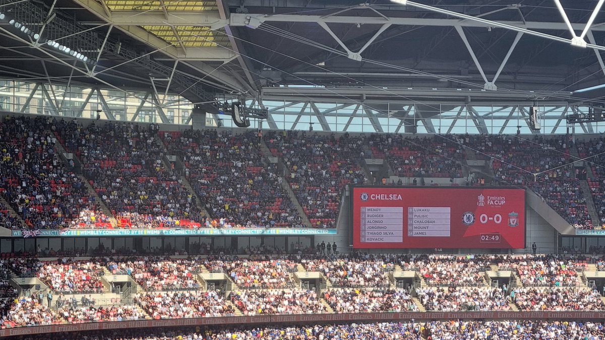 Knox_Harrington's tweet image. Chelsea haven't sold their end out. Or paying customers haven't attended.