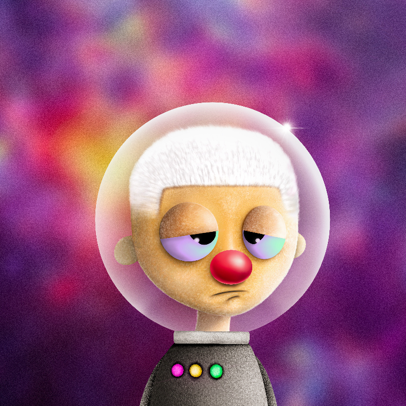 wtvrnft's tweet photo. Bored Clown (Special) #36. 
Artist @Rzijj 
Part of the @clownsproject collection. 
NFSY. 
Link in bio to @nftbmarket page. 
-
-
-
#NFTs #NFTCommunity #nftart #NFT #cryptocurrency #cryptocurrency #LUNAtics #LUNA #Binance #BSC #BinanceNFTs #Clown #bored #space https://t.co/HC8k1xdUsR