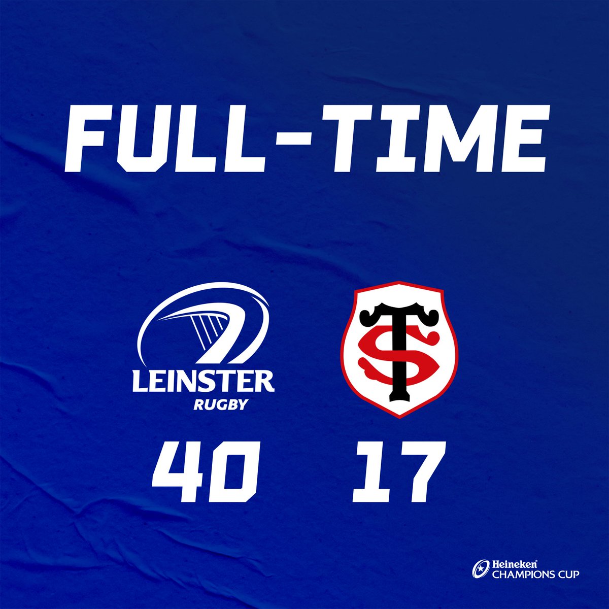 Leinster Rugby tweet media