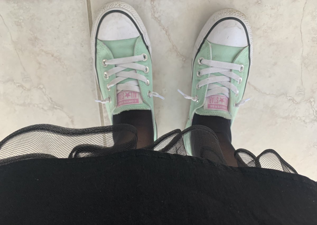 On our way to a wedding - ran into a library book sale! This teacher had to swap out of heels to pull over and get down to business! Hoping my beautiful Ss will like the new additions to our library!!! (I think they’ll like the story too!😂) Feel so blessed to be <a href="/stmaryclc/">St. Mary CLC</a> !