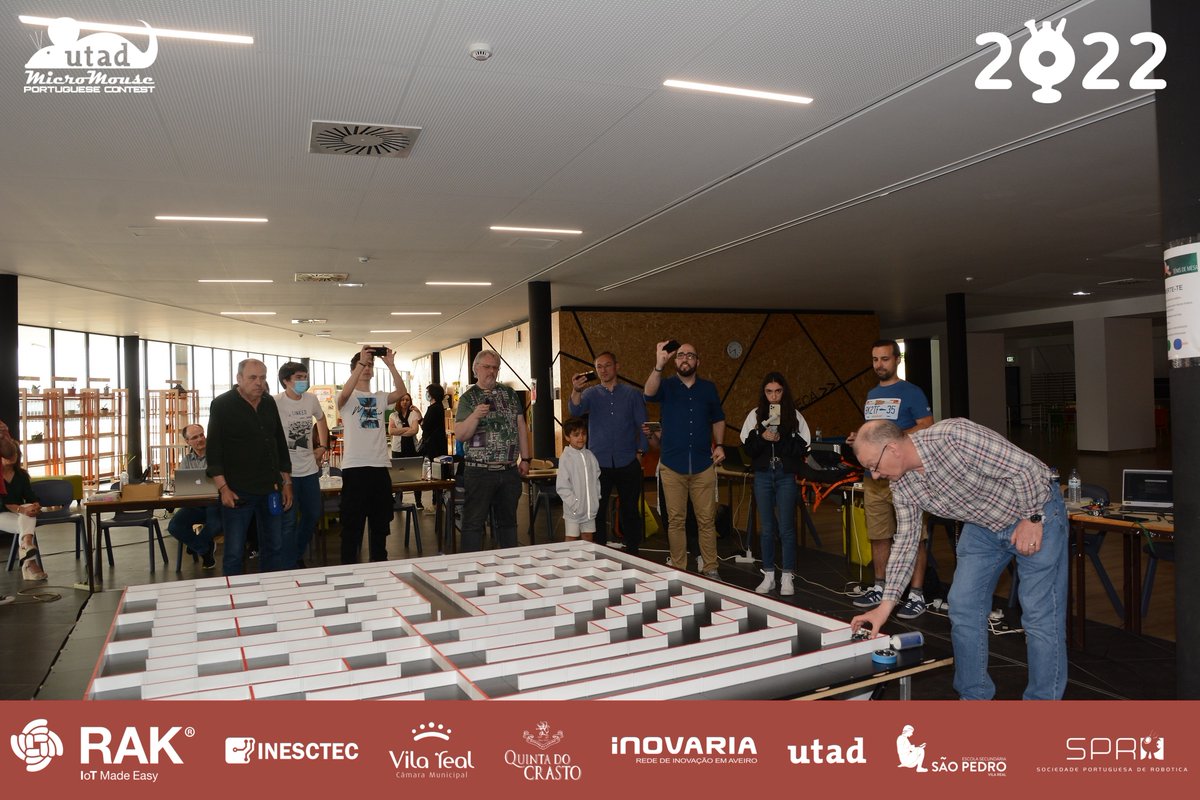 RAKwireless's tweet image. Here&apos;s another roundup from the @Micromouse9 Portuguese Event. The future of IoT and robotics were definitely on display all event long.👏🏻 To the winners, hope you enjoy your RAK prizes! 😉 @avalenteUTAD 

#MPC2022 #MicromousePortugueseContest #roboticschallenge2022