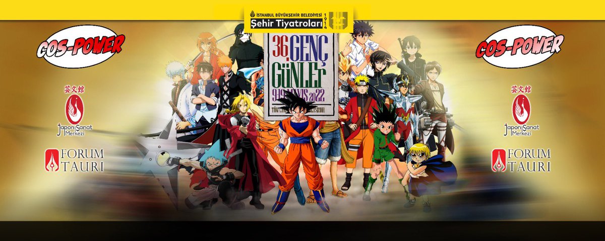 sehir_tiyatrosu's tweet photo. 36. Genç Günler kapsamında İBB Şehir Tiyatroları ev sahipliğinde ve Japon Kültür Merkezi iş birliğiyle teatral defilemiz yarın başlıyor.
#Vazgeçmiyoruz
#DaimaGenç
#CosPower https://t.co/uujMJqWA1I