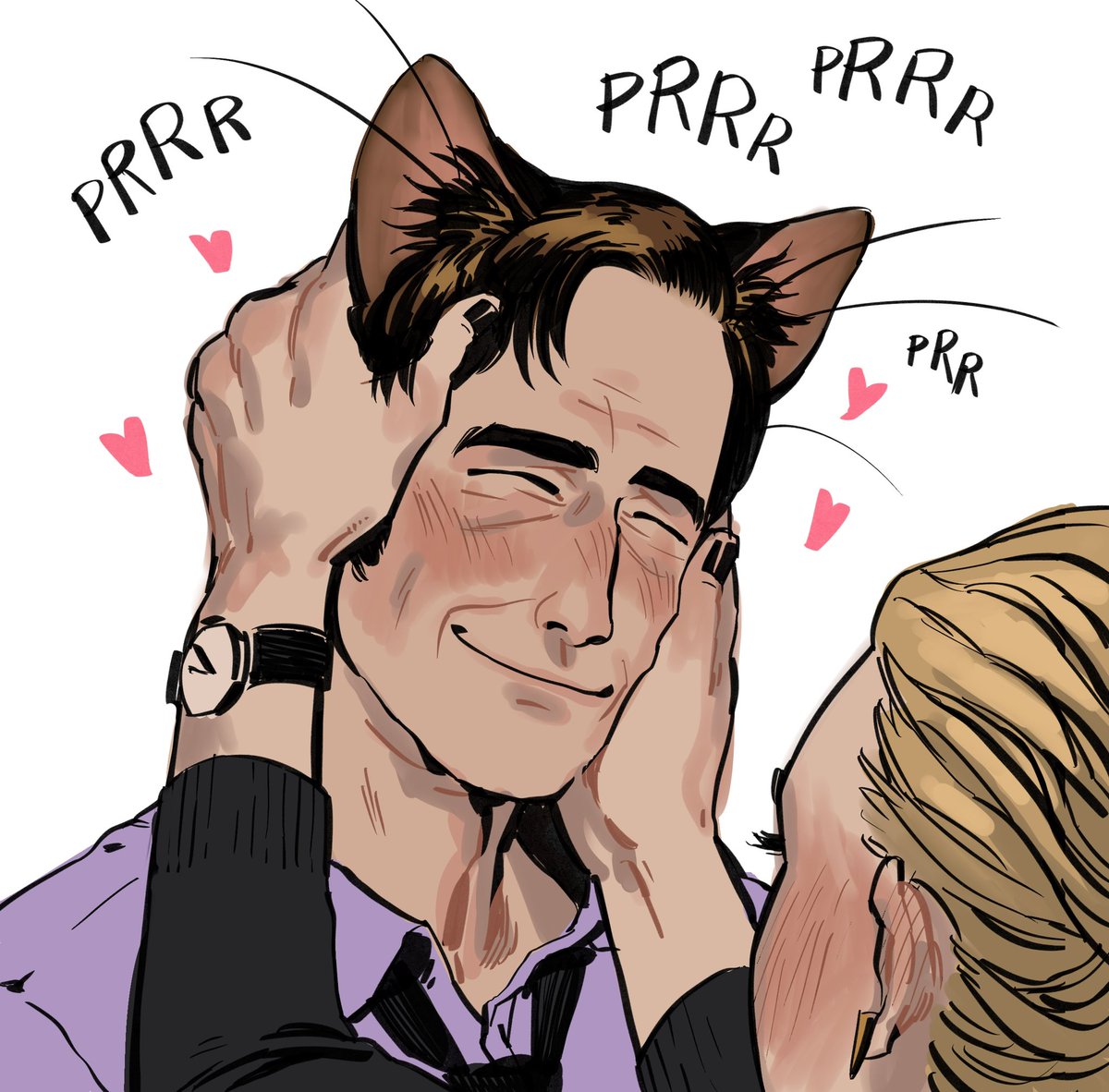 fruitofwinter's tweet photo. Head scratches☺️ #BetterCallSaul https://t.co/RjhF0flpRU
