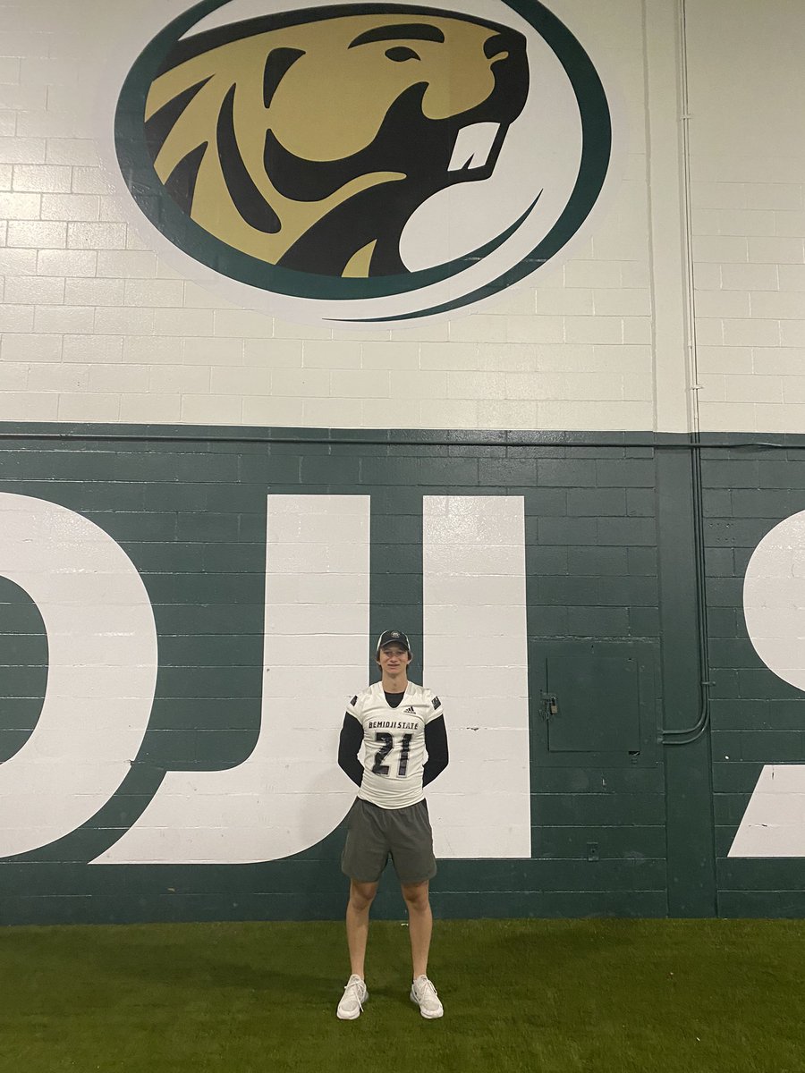 Dylan Hanson (@dylan_hanson16) on Twitter photo Thank you <a href="/BSUBeaversFB/">Bemidji State Football</a> for an amazing Jr day! <a href="/CoachBolte/">Brent Bolte</a> <a href="/CoachMcLin/">Marcus McLin</a> <a href="/plhsfootball/">Prior Lake Football</a> <a href="/PLFBCoachG/">Coach Gegenheimer</a> Thank you <a href="/BSUBeaversFB/">Bemidji State Football</a> for an amazing Jr day! <a href="/CoachBolte/">Brent Bolte</a> <a href="/CoachMcLin/">Marcus McLin</a> <a href="/plhsfootball/">Prior Lake Football</a> <a href="/PLFBCoachG/">Coach Gegenheimer</a>