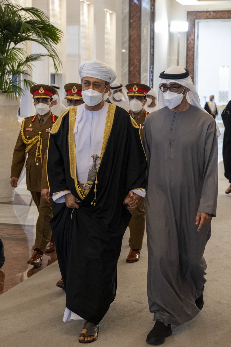 #محمد_بن_زايد
#السلطان_هيثم_بن_طارق
🇴🇲❤️🇦🇪