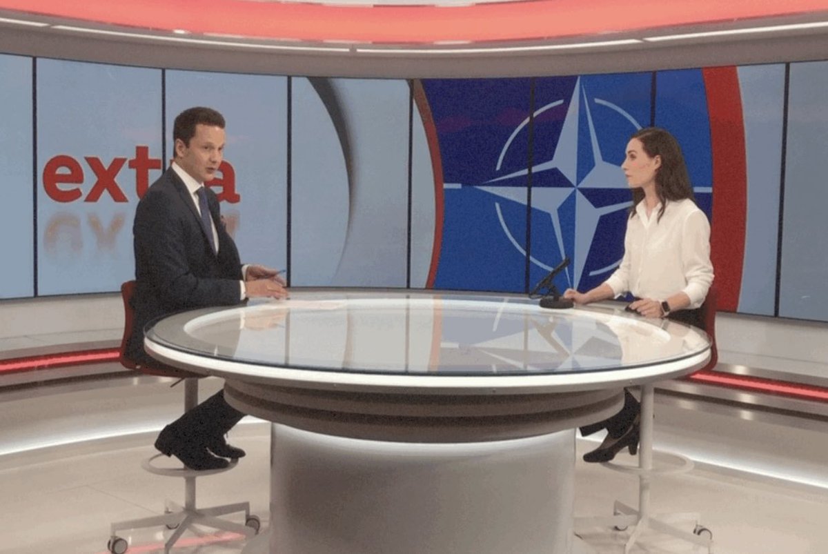 PerttiNyberg's tweet photo. #Uutisextra,ssa pääministeri Sanna Marin #mtvuutiset https://t.co/tVuN1O91Al