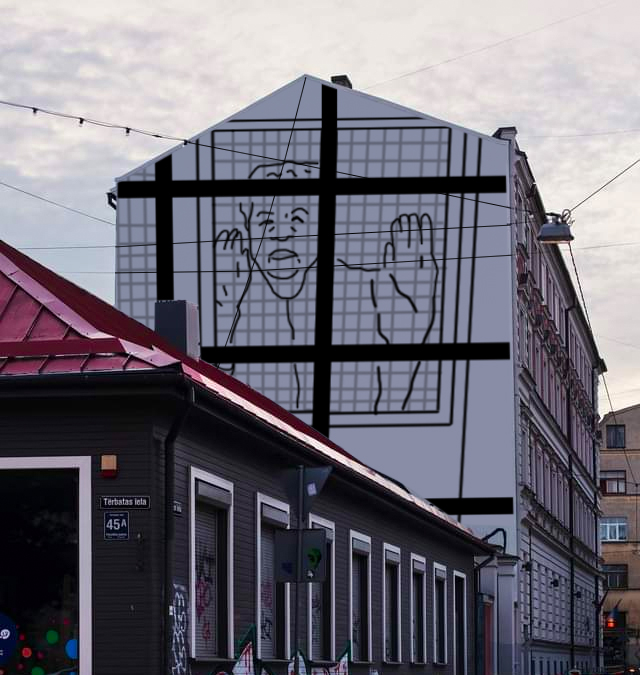 Atgriezīšu atpakaļ murāla diskusiju - varbūt mums Rīgā kaut kur vajadzētu šādu!