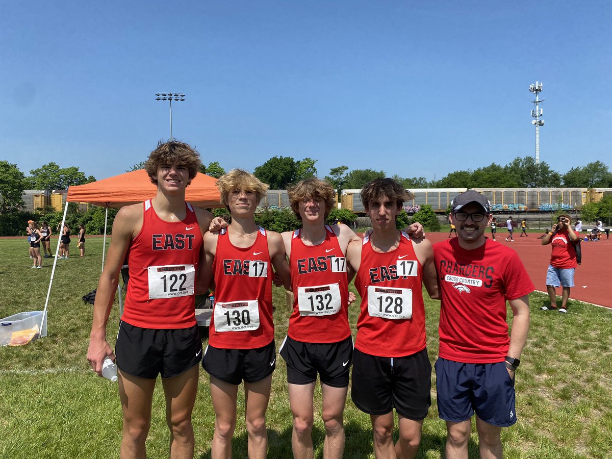 Senior Tyler Bass, sophomore Bryce Hogan, senior Isaiah Malone and junior Jack Gentry broke the school record today for the Distance Medley Relay (DMR) of 11:42 with an unofficial time of 11:22.  “I’m very excited to break the school record, everyone ran strong,” said Malone.