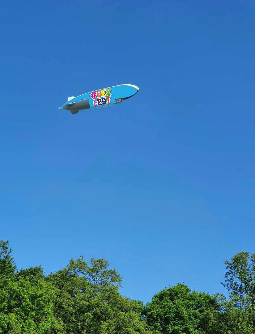 Anyone seen the blimp today? Get your tickets today for #BEXFEST. skiddle.com/whats-on/Dartf… 

<a href="/GoodyearBlimp/">Goodyear Blimp</a>, hope you’re good 👀 #Goodyear