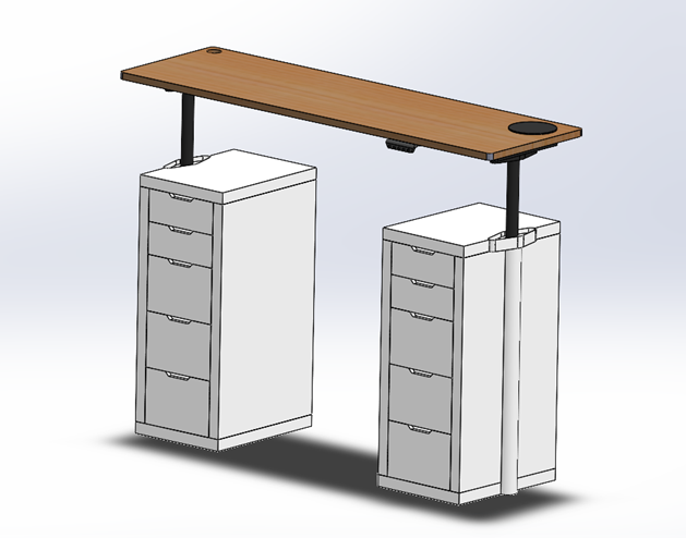 T34230007's tweet photo. The final project for the AID subject: Copied and improved
- Height adjustable table
#practice #solidwork #cadding #3dmodeling https://t.co/6ykNgNrIuN