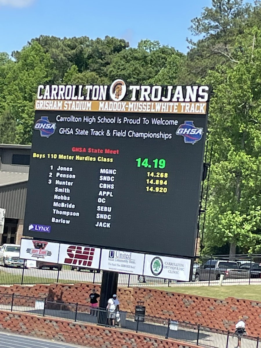 Cherokee Bluff XC/TF tweet media