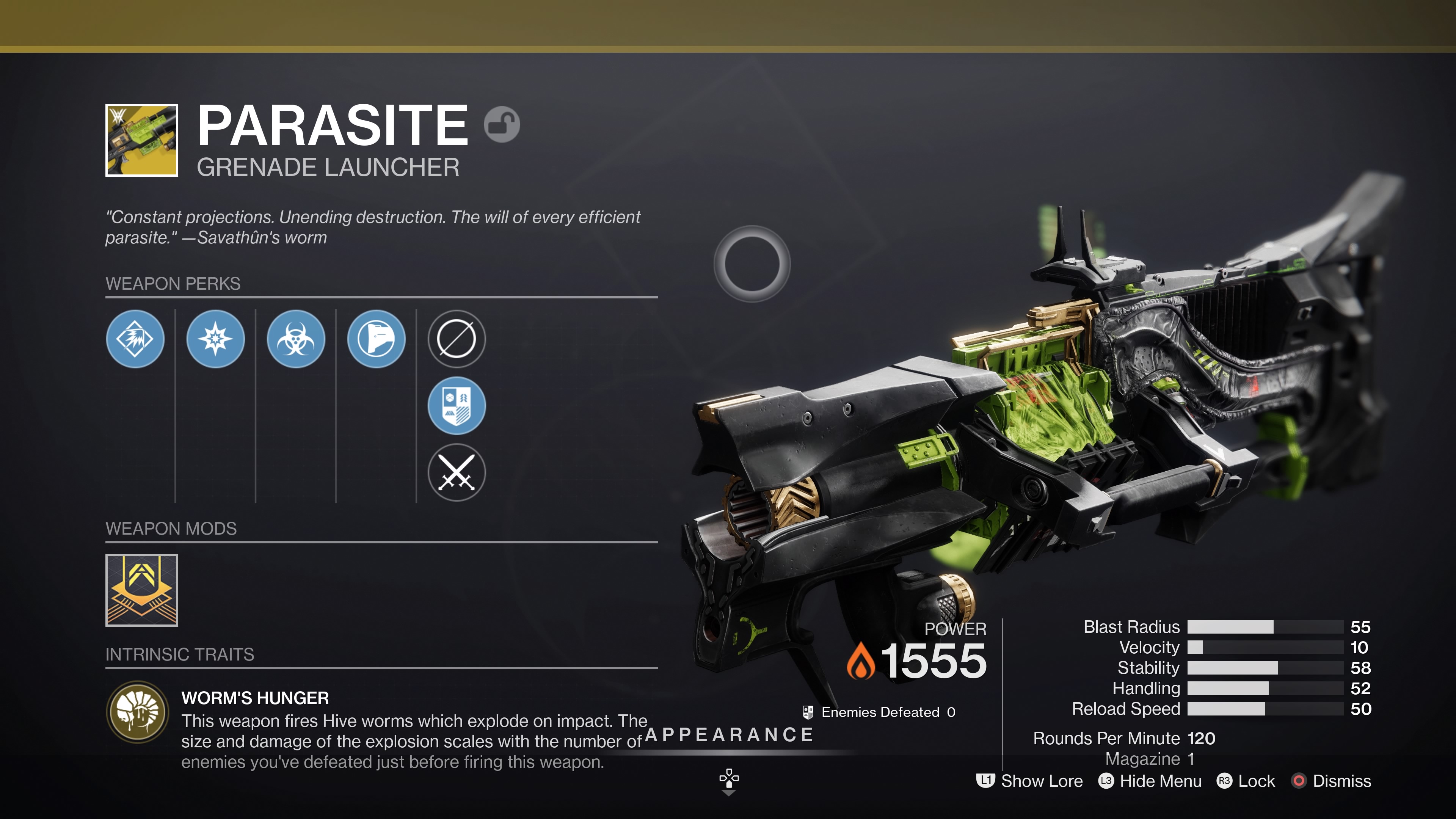 Destiny 2 однозарядные гранатометы