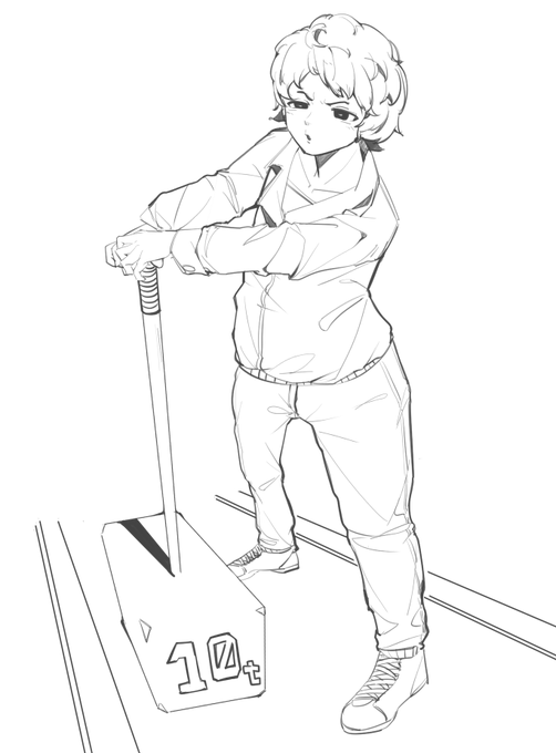 謎ハンマー落書き 