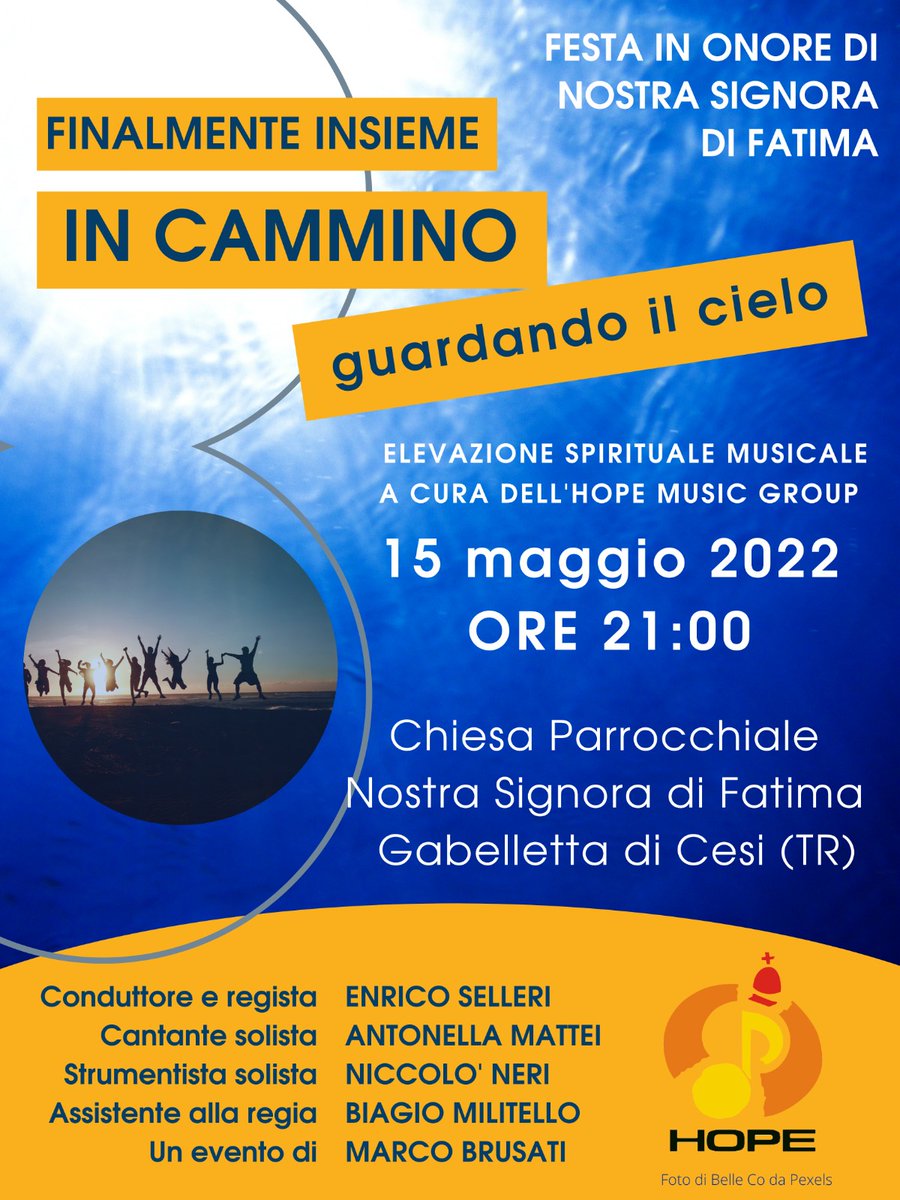 dMtAntonelli's tweet photo. Dopo la #Processione del 13 maggio, la festa a #Gabelletta continua!
Primo fra tutti gli appuntamenti domenica alle 21.00 in Chiesa: FINALMENTE INSIEME. UNA COMUNITÀ IN CAMMINO GUARDANDO IL CIELO uno spettacolo condotto da @enricoselleri e altri artisti https://t.co/sDm5QIw6ii