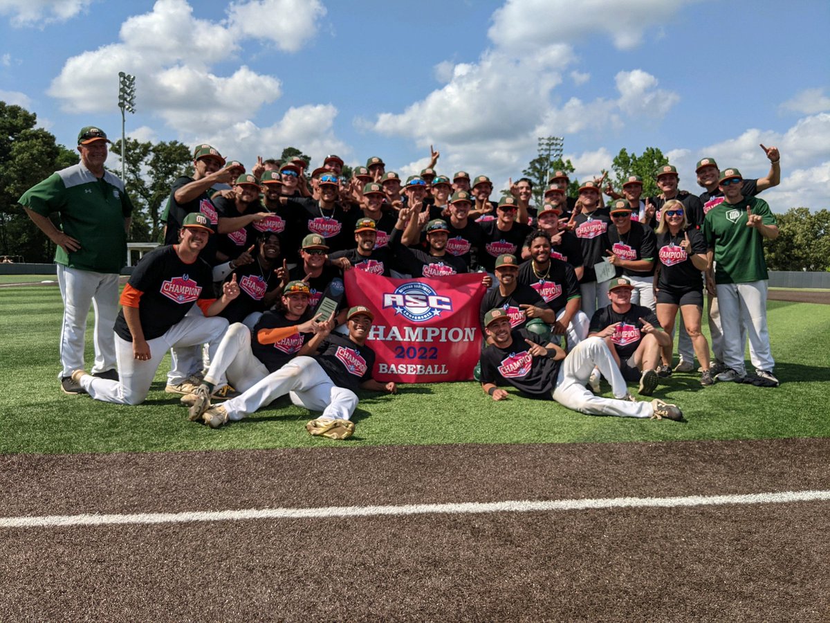 Back to Back ASC Tournament Champions!!! Regional Bound!! #d3baseball #whoosh
