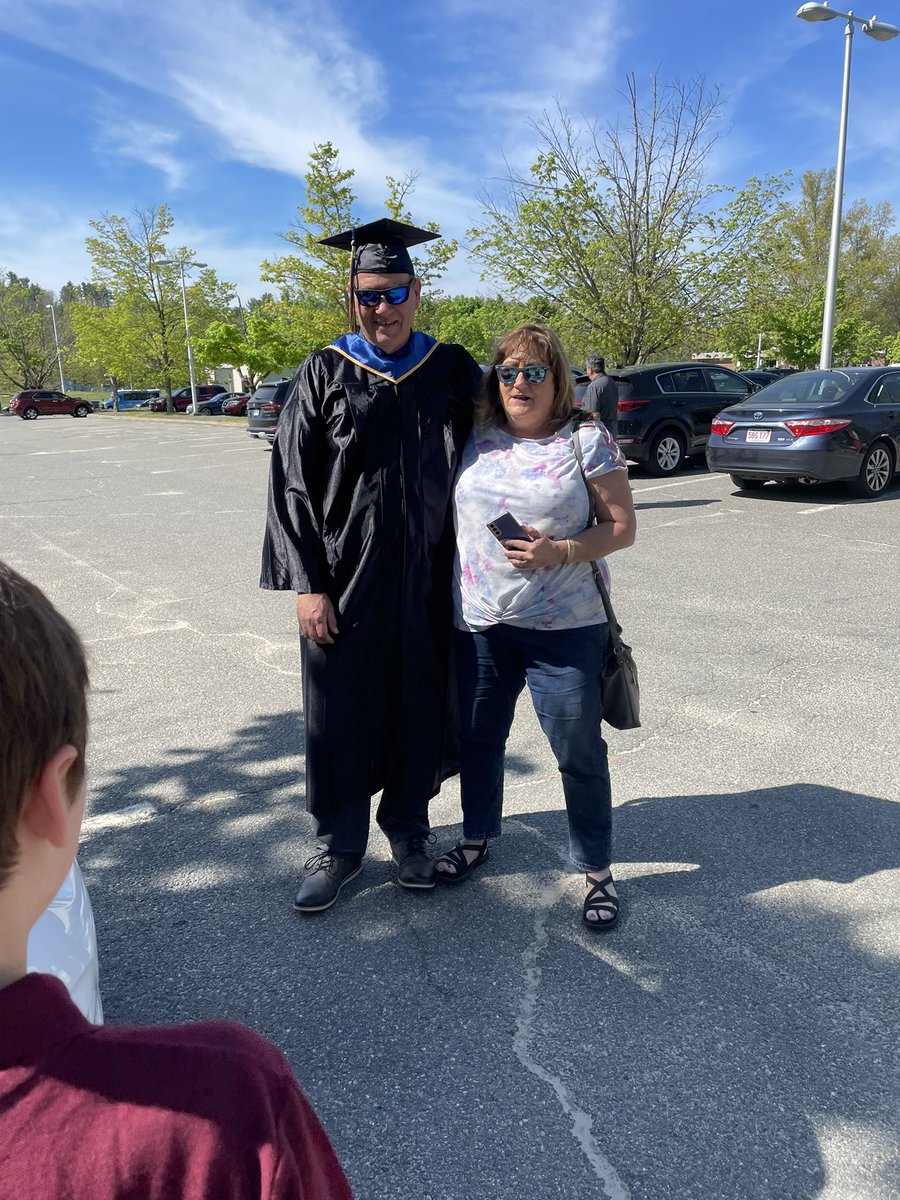 deestyle1's tweet photo. #NECC2022 graduation day for my honey. #nevertooold https://t.co/wivpAG2o46