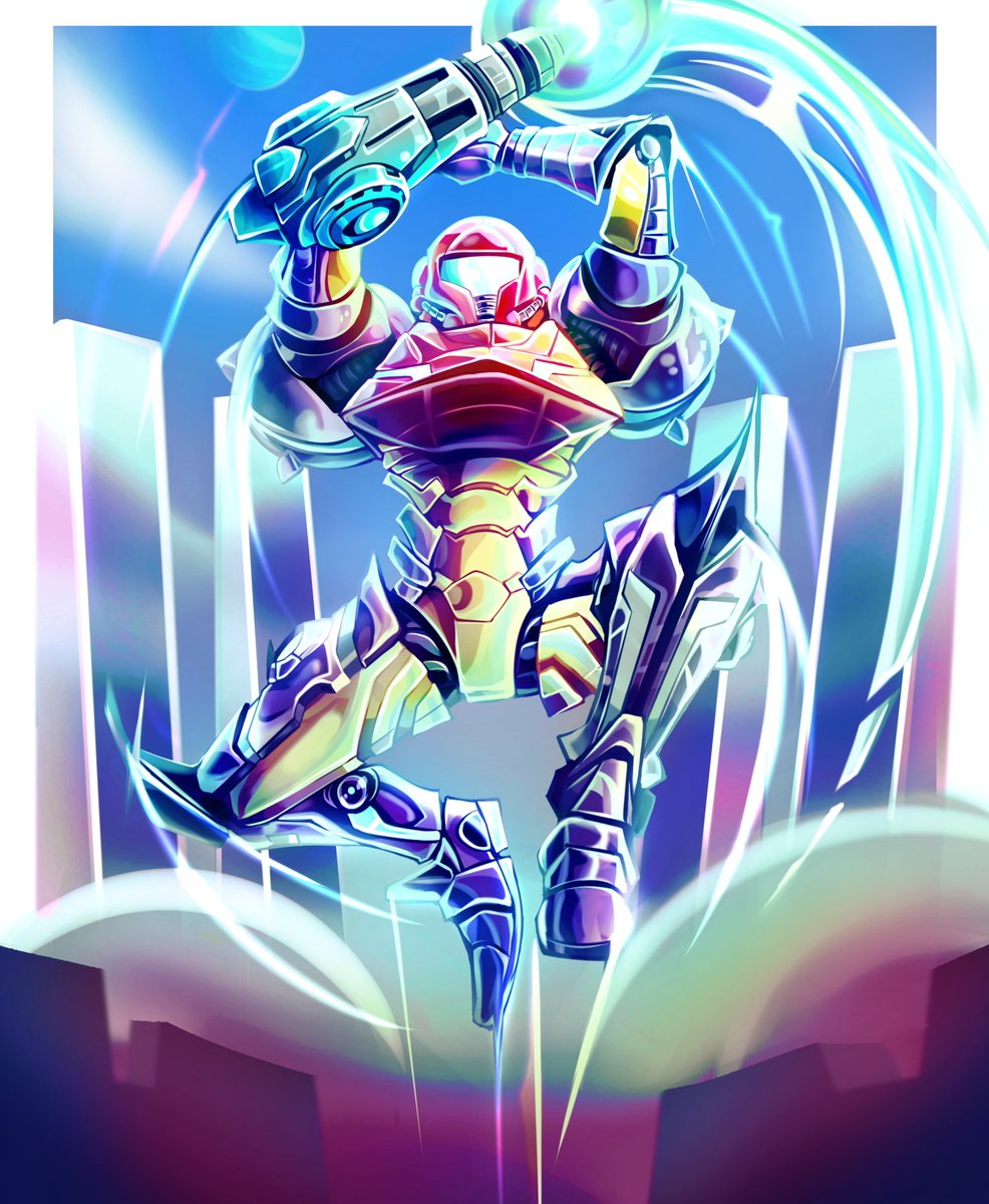 NEBULArobo's tweet photo. Gravity Suit Samus https://t.co/srZcd73aTU