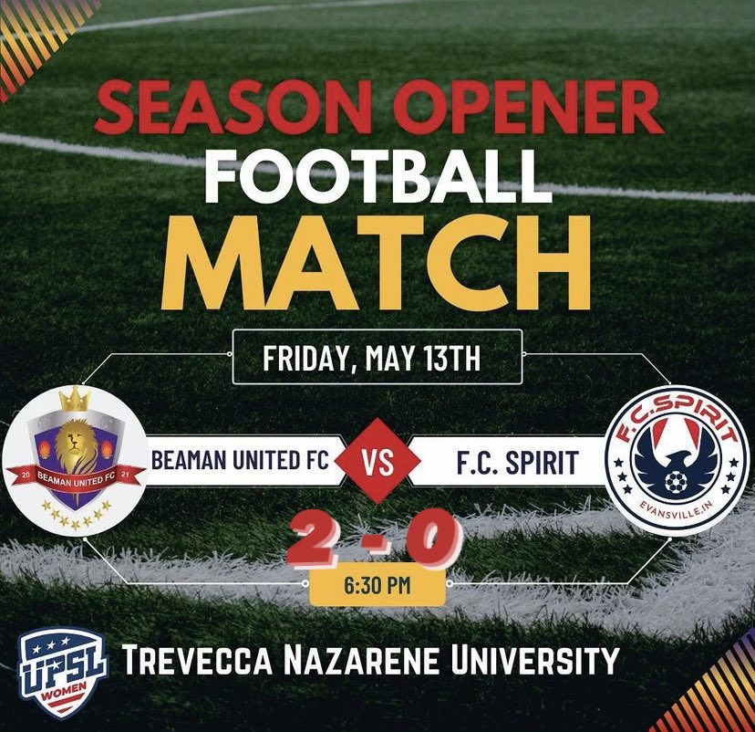 Great job ladies!! @FcBeaman <a href="/UPSLsoccer/">UPSL</a> <a href="/WomenSoccer24/">Women Soccer Lovers™</a> <a href="/NonProSoccer1/">NonProSoccer</a> <a href="/LowerLeagueUSA/">Lower League USA</a> <a href="/NashvilleScene/">Nashville Scene</a>