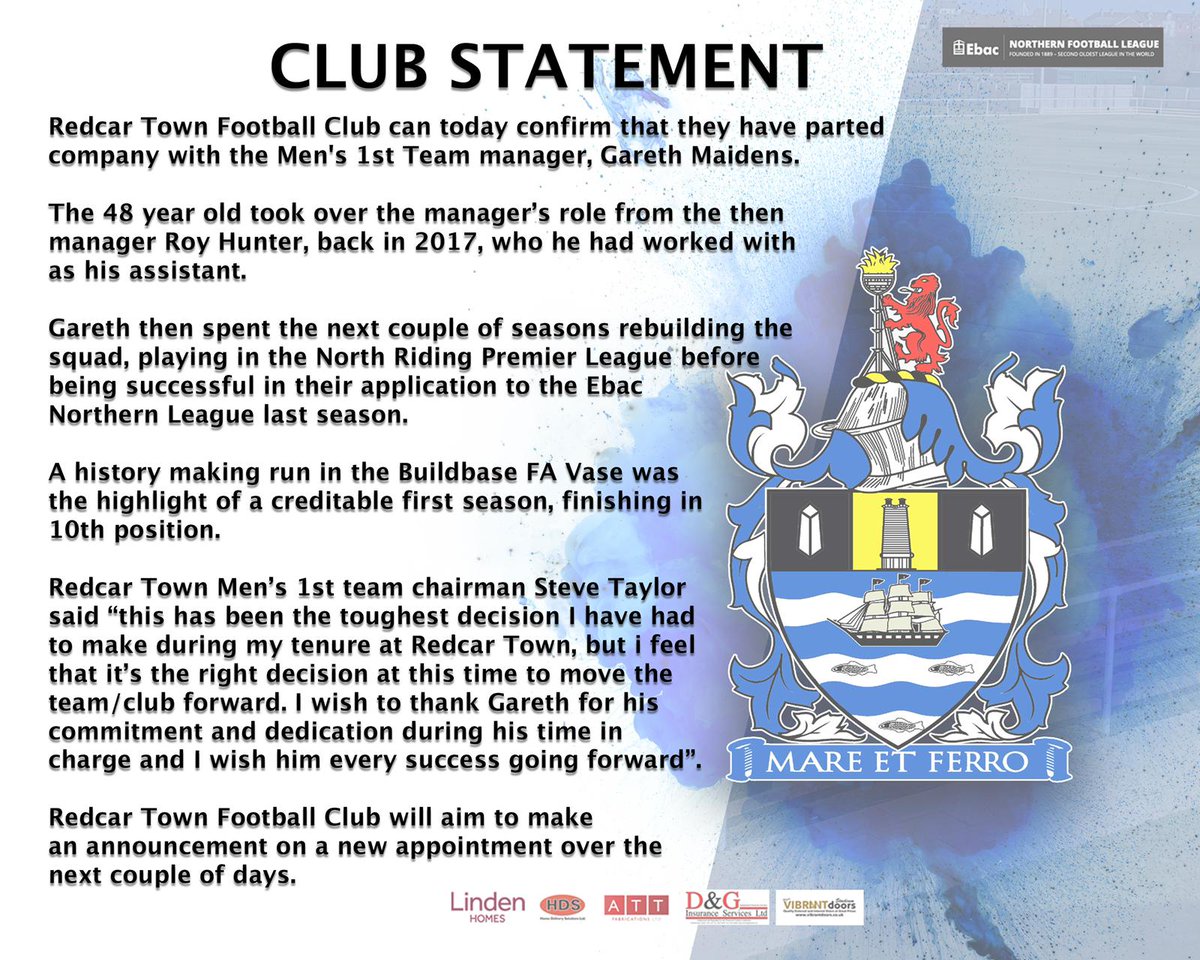 Redcar Town FC tweet media