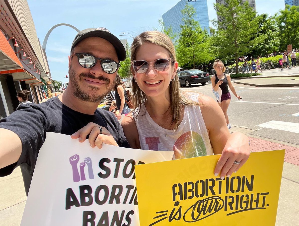 STLstyle's tweet photo. Resist in STyLe, St. Louis! Impressive turnout in support of reproductive rights downtown today! #TakeNoShit #ResiSTL #STLforChoice #ProRoe #ProChoice https://t.co/HikwzNHNHU