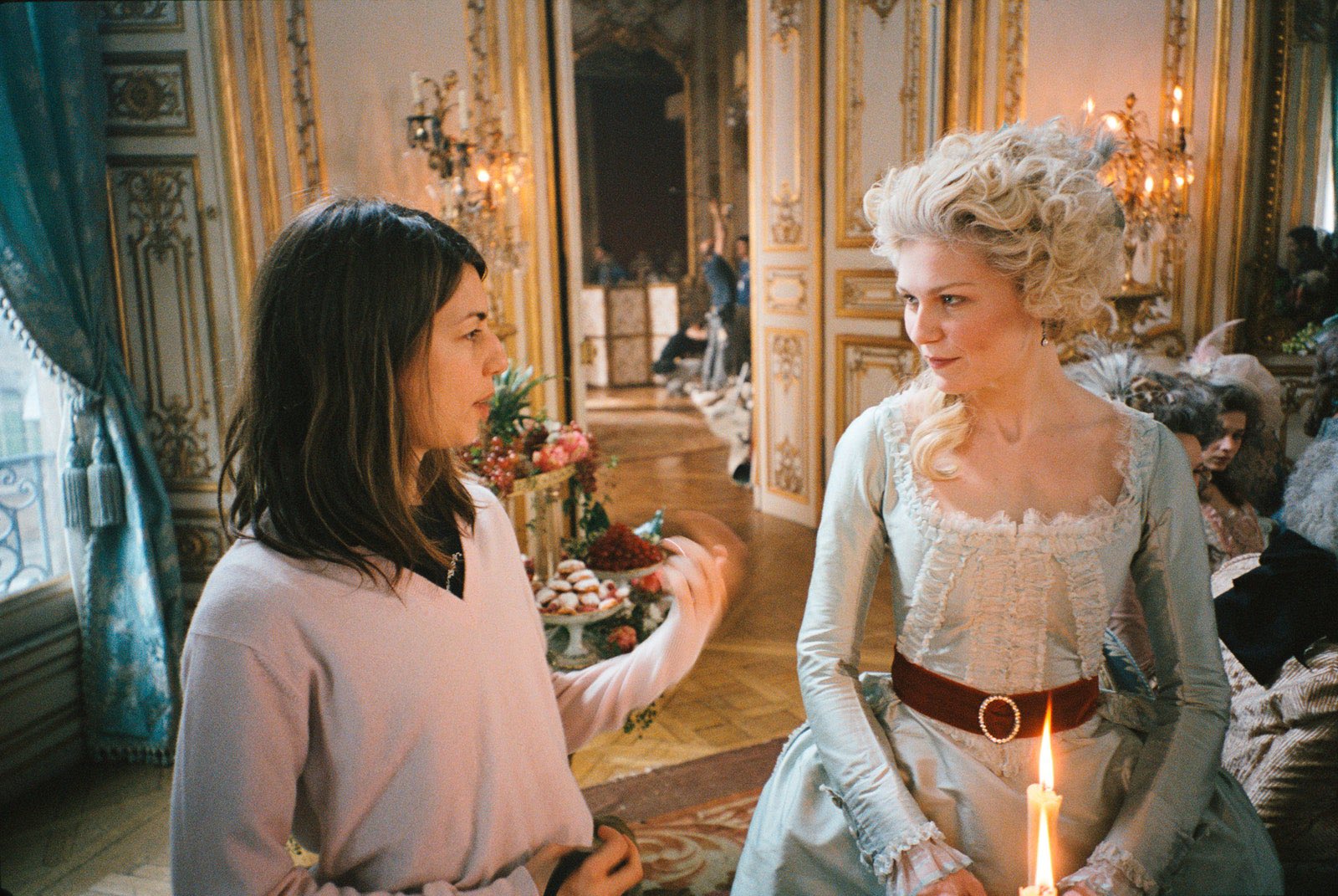 Happy Birthday Sofia Coppola! Here she is directing on the set of my favourite of her films, Marie Antoinette   