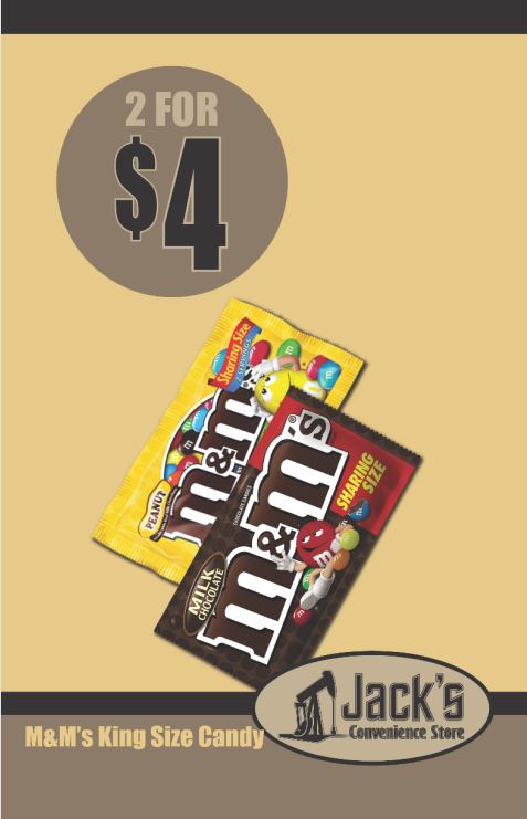 KnowJacks's tweet image. Every day is made better with candy! 😍😋
.
Website:knowjacks.com
.
.
#JacksConvenienceStore #KnowJacks #convenience #JacksSnacks #jacksblackgold #coffee #Texas #Texaslife #MidlandTexas #texasfood