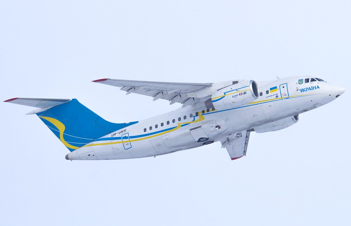 ukraero's tweet photo. #Antonov #An148 (#Антонов #Ан148) is a regional #jet designed and built by @AntonovCompany of #Ukraine.
Reg: #URUKR
CN/MSN: 01-10
Airline: Ukraine Government
Manufacture date: 2009
© Myroslav Kaplun https://t.co/PHUtiC9OQs