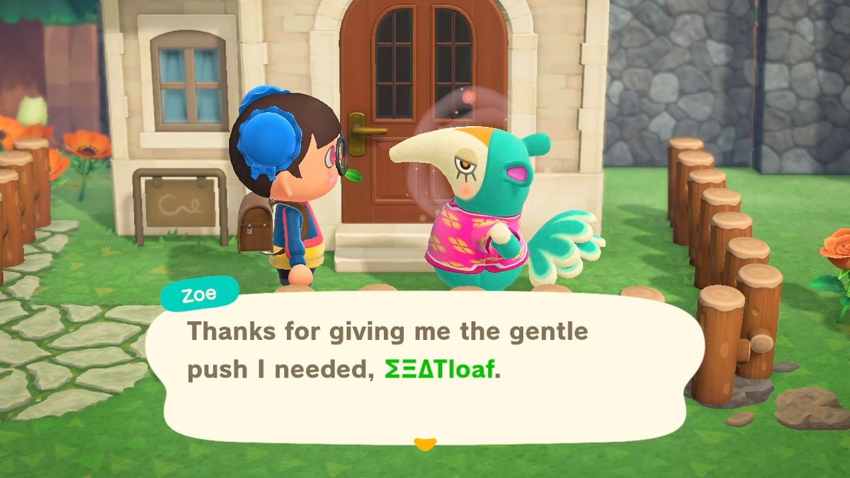 the_goblinkiing's tweet photo. FINALLY!! <3 You guys dont know how happy I am that Zoe's leaving (TuT )
(if anyone wants her, better pm quick cuz im a tt demon) <3
#GOODBYE #ACNHinboxes #villagerinboxes #AnimalCrossing #ACNH #NintendoSwitch https://t.co/dMt2h42ttS