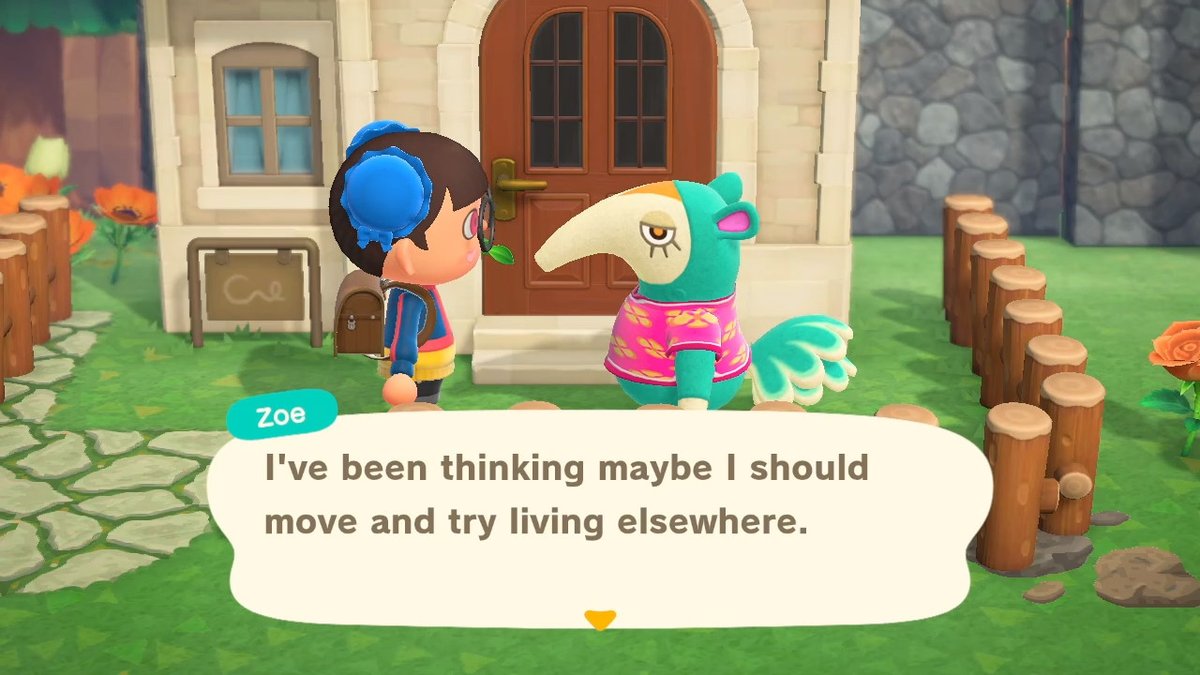 the_goblinkiing's tweet photo. FINALLY!! <3 You guys dont know how happy I am that Zoe's leaving (TuT )
(if anyone wants her, better pm quick cuz im a tt demon) <3
#GOODBYE #ACNHinboxes #villagerinboxes #AnimalCrossing #ACNH #NintendoSwitch https://t.co/dMt2h42ttS