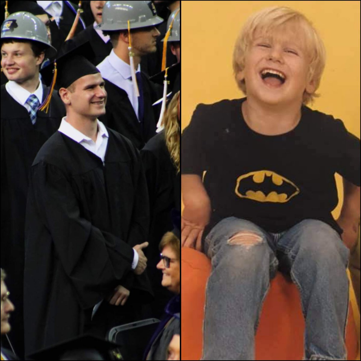 UNIMensRugby's tweet photo. Panther Rugby Fans! Today we would like to congratulate 4 proud graduates: @notmaxtensen, @Brendan_Gould19, @kaleb_boleyn, and @Jared_Elder3 Welcome to the Alumni Club! #borninthewoods https://t.co/s4CHO7VjyD