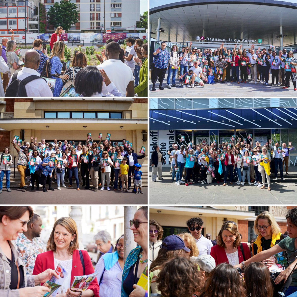 lauriannerossi's tweet photo. Vous étiez très nombreux à participer à la grande marche de lancement de campagne ce matin, de #Bagneux jusqu’à #Montrouge puis #Malakoff ! Merci aux militants, aux élus locaux, aux nombreux citoyens et commerçants présents à mes côtés. Avançons, #ensemble ! #legislatives2022 https://t.co/gD7SuIgN03
