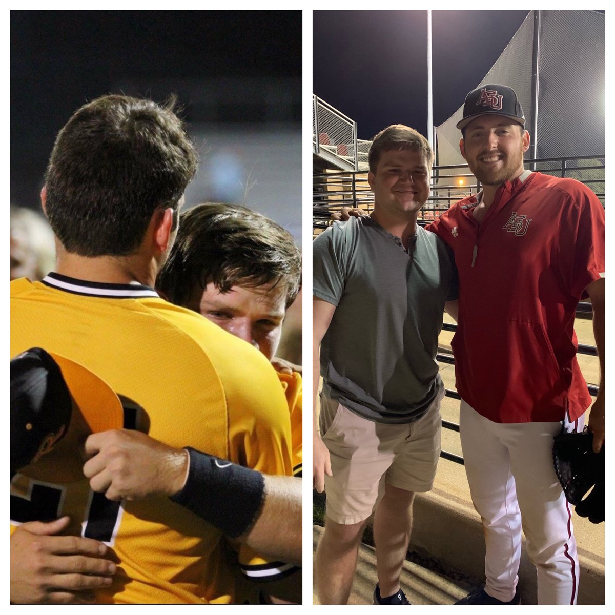 ripleybaseball's tweet photo. Iron sharpens iron. Friendships for life are made on a baseball field &amp; in the weightroom. https://t.co/QCbfqApkib