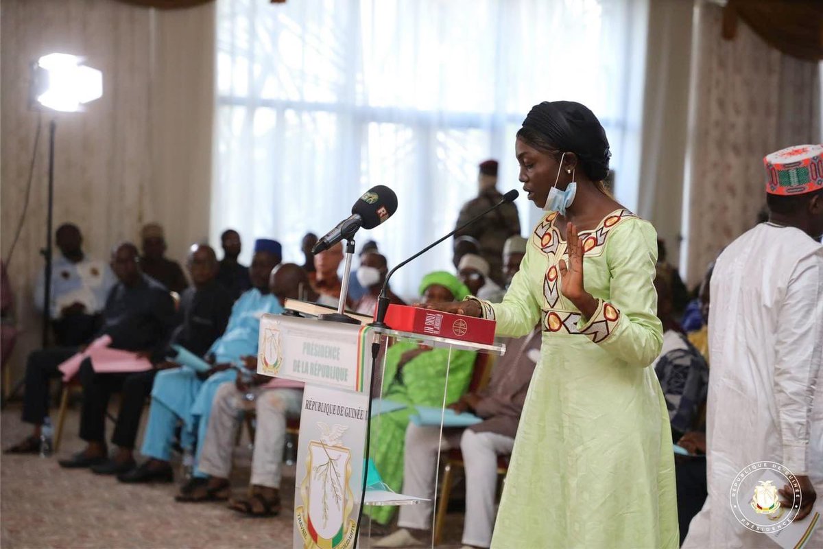 Je te souhaites bonne réussite dans tes nouvelles fonctions. Tu dois prouver, encore une fois de plus, que les jeunes, s’ils acceptent, sont dignes de confiance et de responsabilité. 
More blessings Dede! 
#thecallofduty #EmergingLeader #youthempowerment #leadership