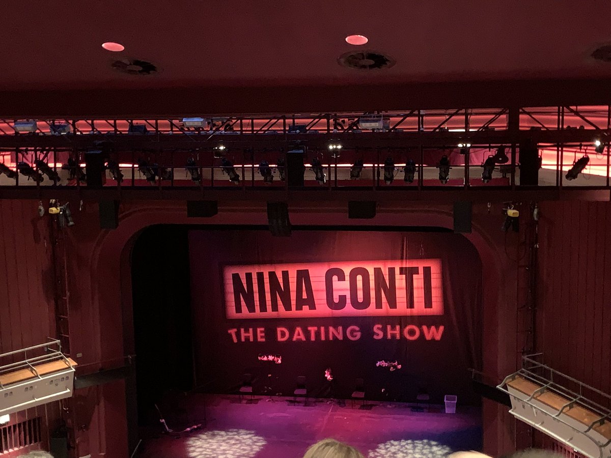 RDF_100's tweet photo. Thank you @ninaconti and monkey for a fantastic evening full of unstoppable laughter and entertainment! @TheatreRNorwich #thedatingshow https://t.co/5wWOFW8DeP