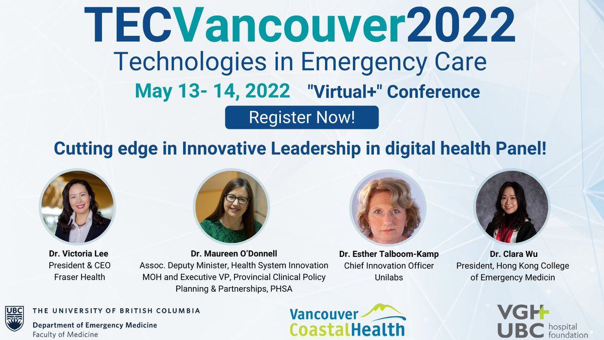 tecvancouverbc's tweet photo. The best teams are diverse team! Take risks! Mentorship is important! What a privilege to hear from these healthcare leaders.
#TECVan @DrVictoriaLeeFH @docChadleyKS https://t.co/xULloMLwSV