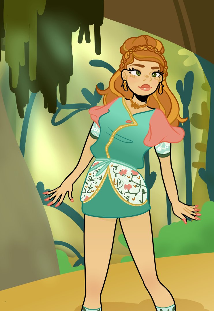 grae_is's tweet photo. day two!! featuring the lovebirds <3
(yes, I sorta redesigned hunter and no, I'm not sorry)
#everafterhigh https://t.co/oPJataCk6c