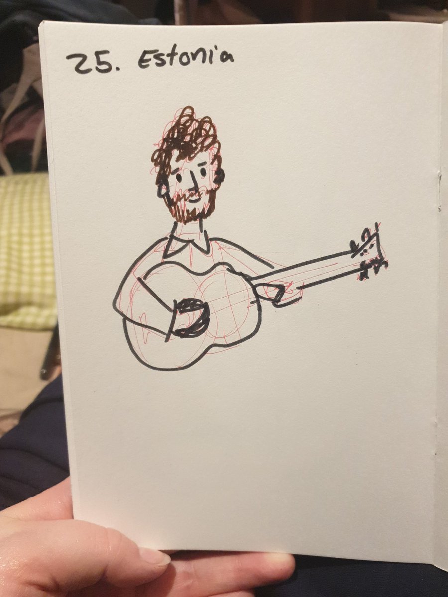 jodiesnaps's tweet photo. Definitely felt a bit cowboy to start with #estonia #draweurovision https://t.co/TzXrxUIgBz