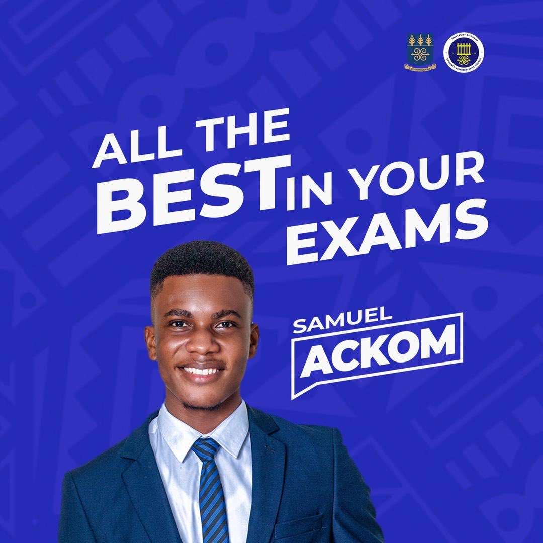 thesamuelackom's tweet photo. ALL THE BEST IN YOUR EXAMINATION 🥳
Best Regards,
Samuel Ackom
Working For You!
#Ug_src https://t.co/2bi5ZSXRfE